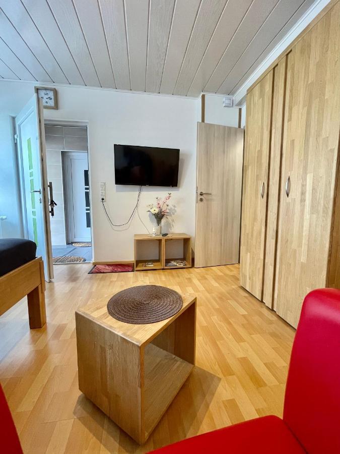 Apartment Schlafen Zuhause Monteur Und