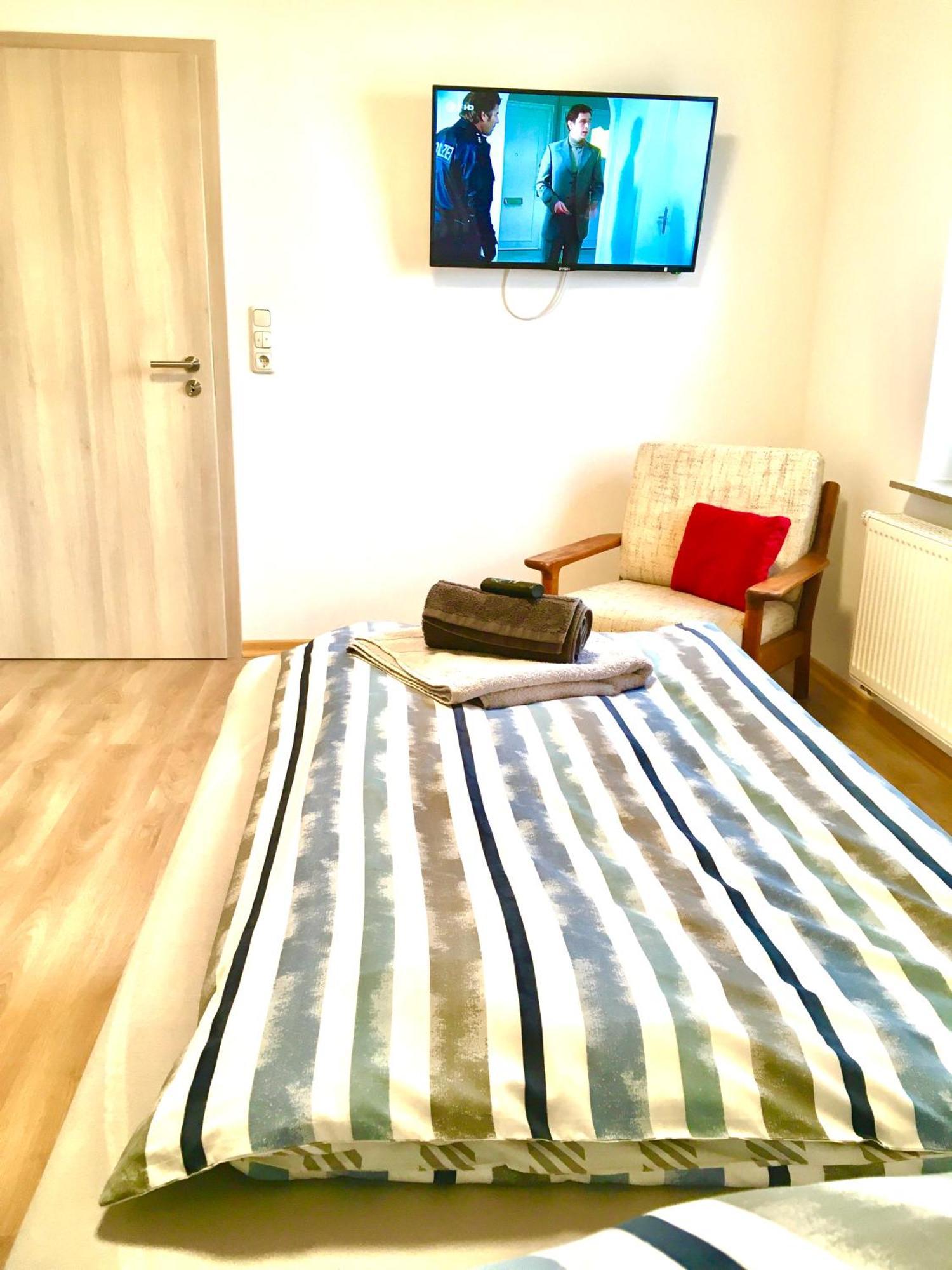 Apartment Schlafen Zuhause Monteur Und